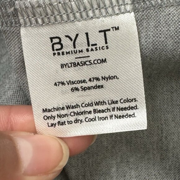 BYLT Men's Premium Basics Active Jogger White Sweatpants Size L Performance - Picture 11 of 12